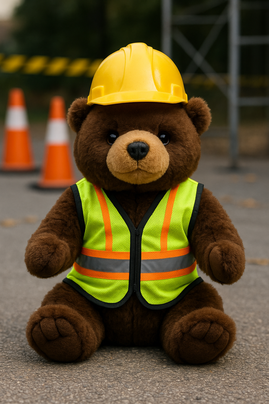 Chinook the Safety Bear